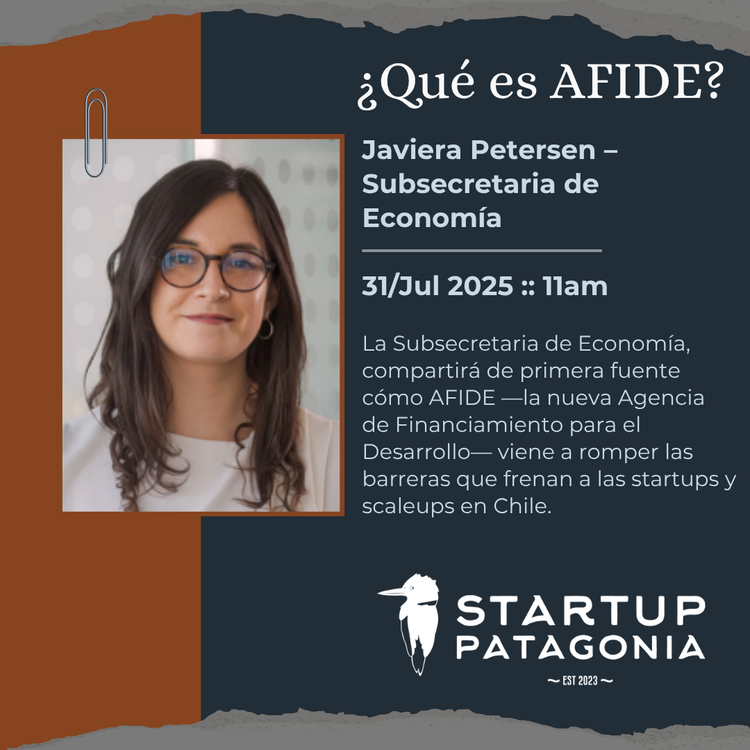 SUSPENDIDO :: Meetup con Javiera Petersen – Subsecretaria de Economía